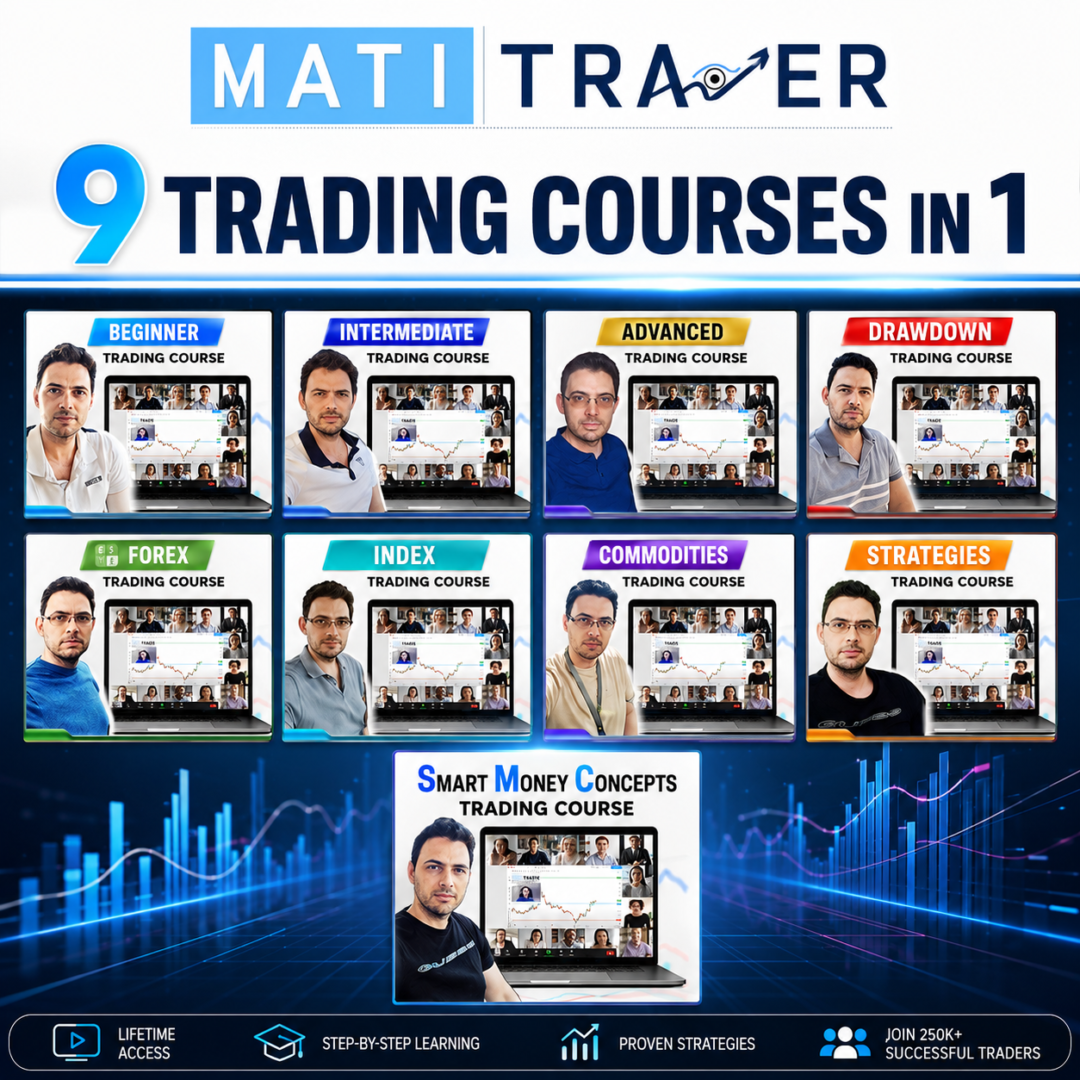 MATI Trader 9 Trading Courses in 1 - COMPLETE TRADING UNIVERSE